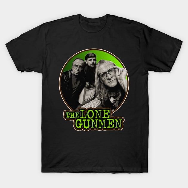 The Lone Gunmen T-Shirt by darklordpug